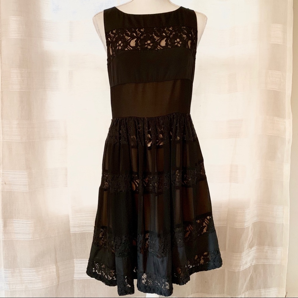 Black Lace Summer Dress